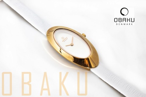 Obaku v156lvirw damenuhr - obaku, oval
