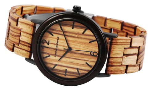 Damenuhr quarz holz - quarz, armbanduhr