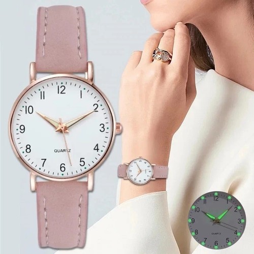 Damen leder quarz - damen, mode